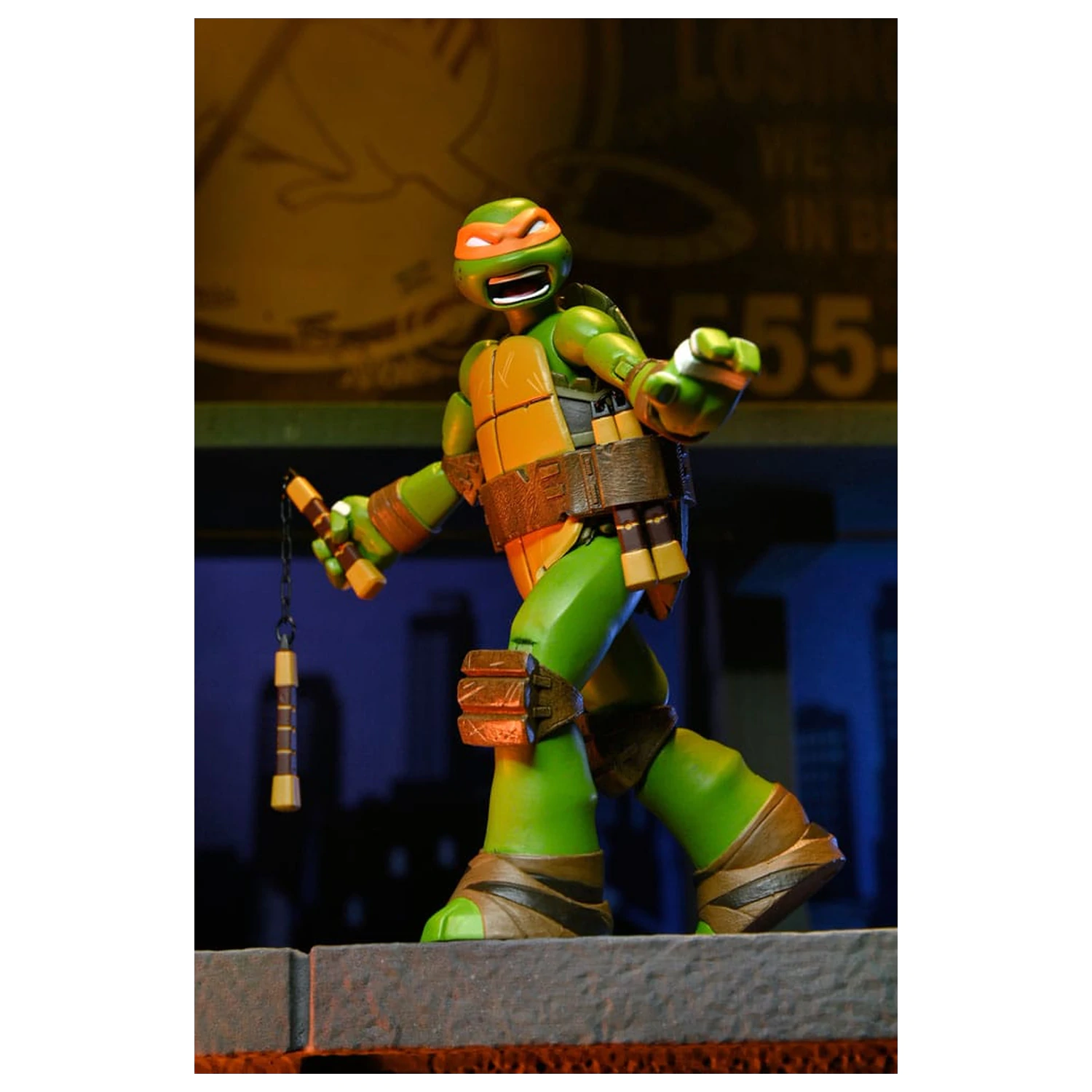 Teenage Mutant Ninja Turtles Action-Figur Ultimate Michelangelo 18 cm Produktfoto