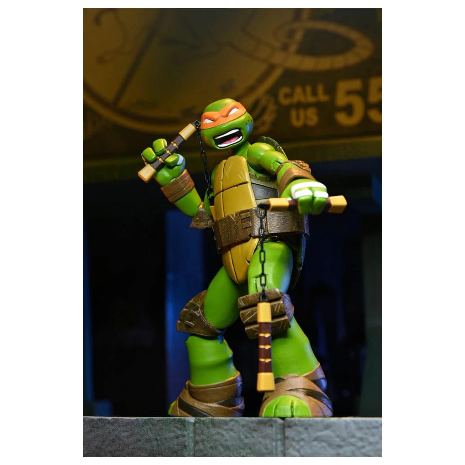 Teenage Mutant Ninja Turtles Action-Figur Ultimate Michelangelo 18 cm Produktfoto
