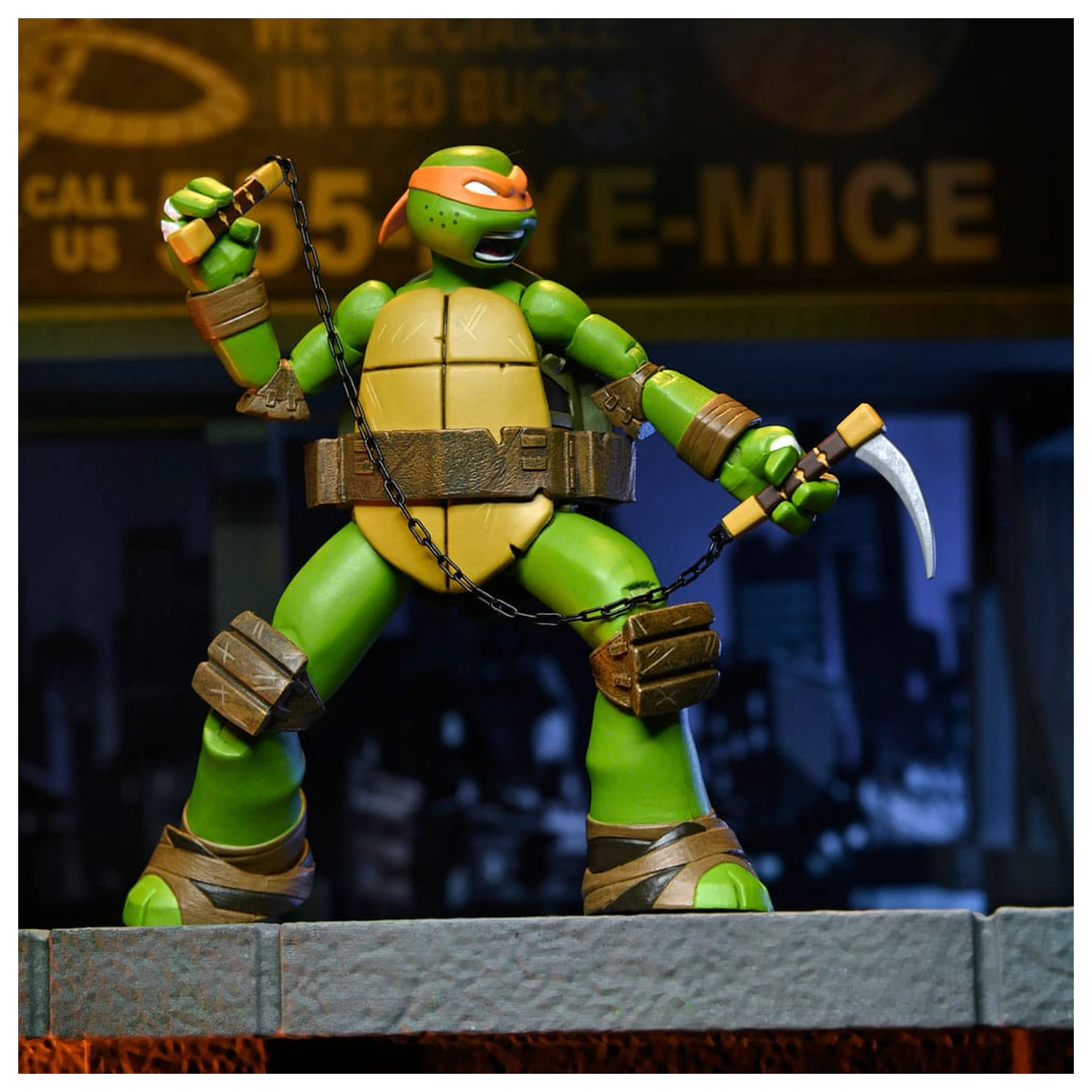 Teenage Mutant Ninja Turtles Action-Figur Ultimate Michelangelo 18 cm Produktfoto