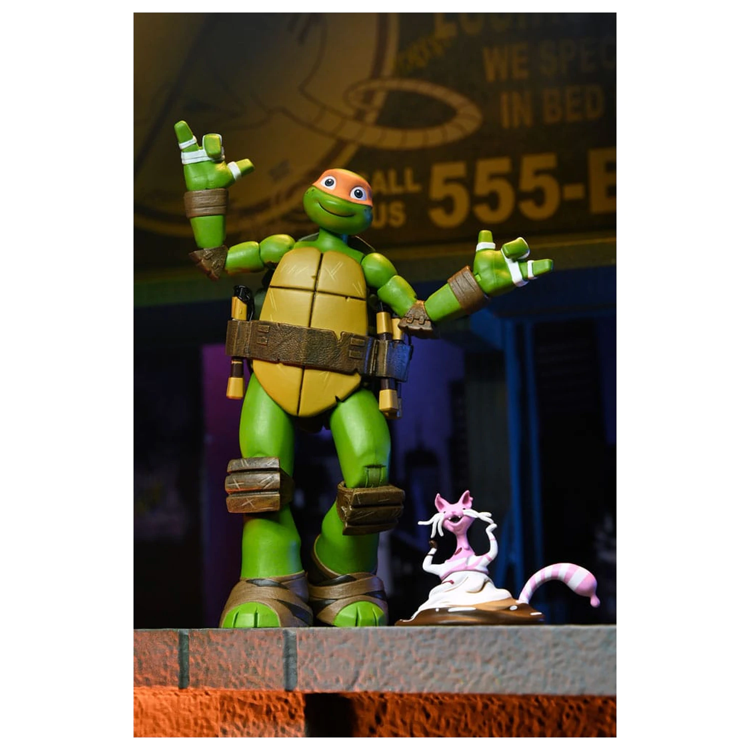 Teenage Mutant Ninja Turtles Action-Figur Ultimate Michelangelo 18 cm Produktfoto