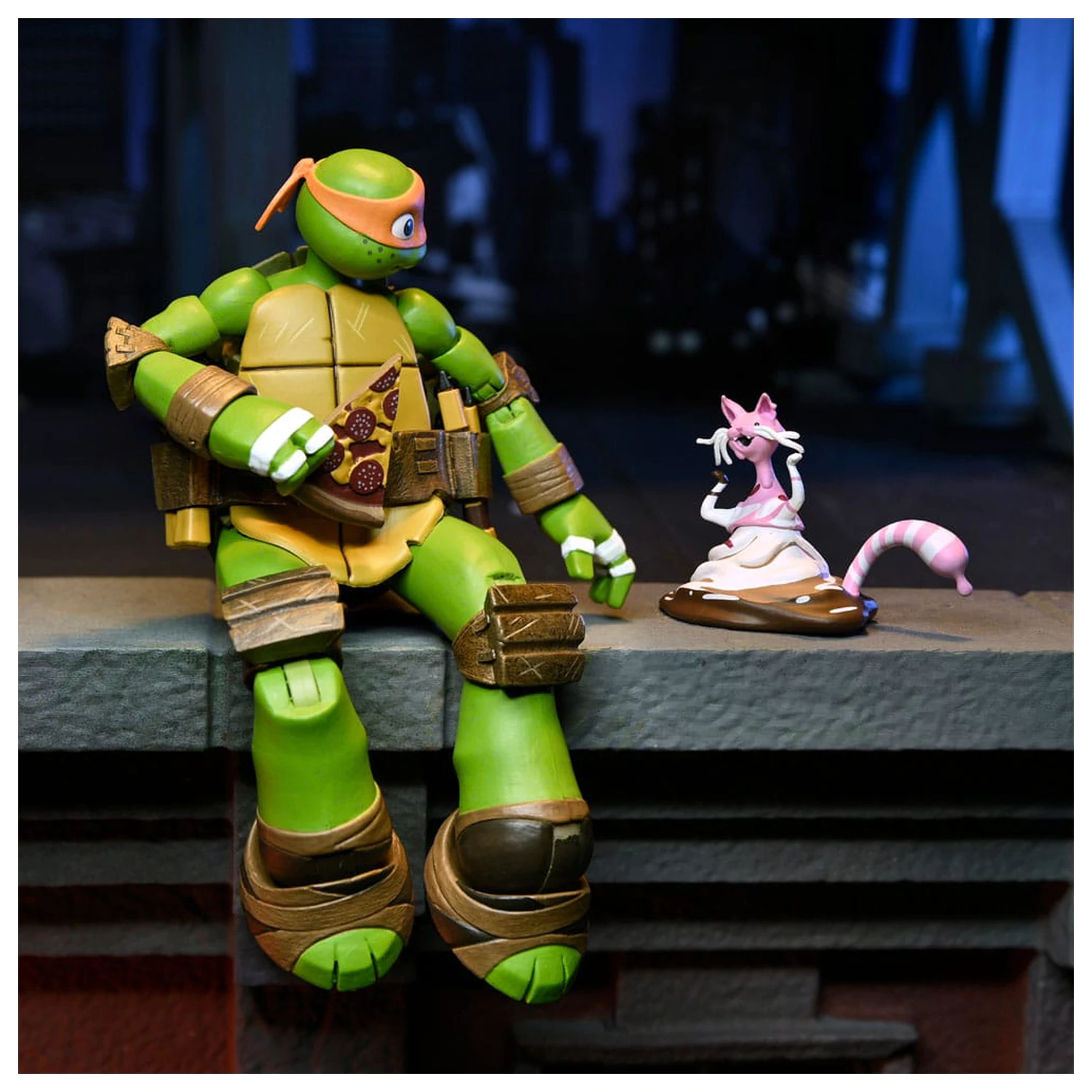 Teenage Mutant Ninja Turtles Action-Figur Ultimate Michelangelo 18 cm Produktfoto