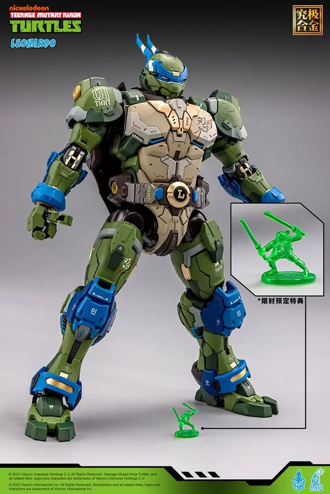 Teenage Mutant Ninja Turtles Alloy Actionfigur HB0012 Leonardo 23 cm Produktfoto