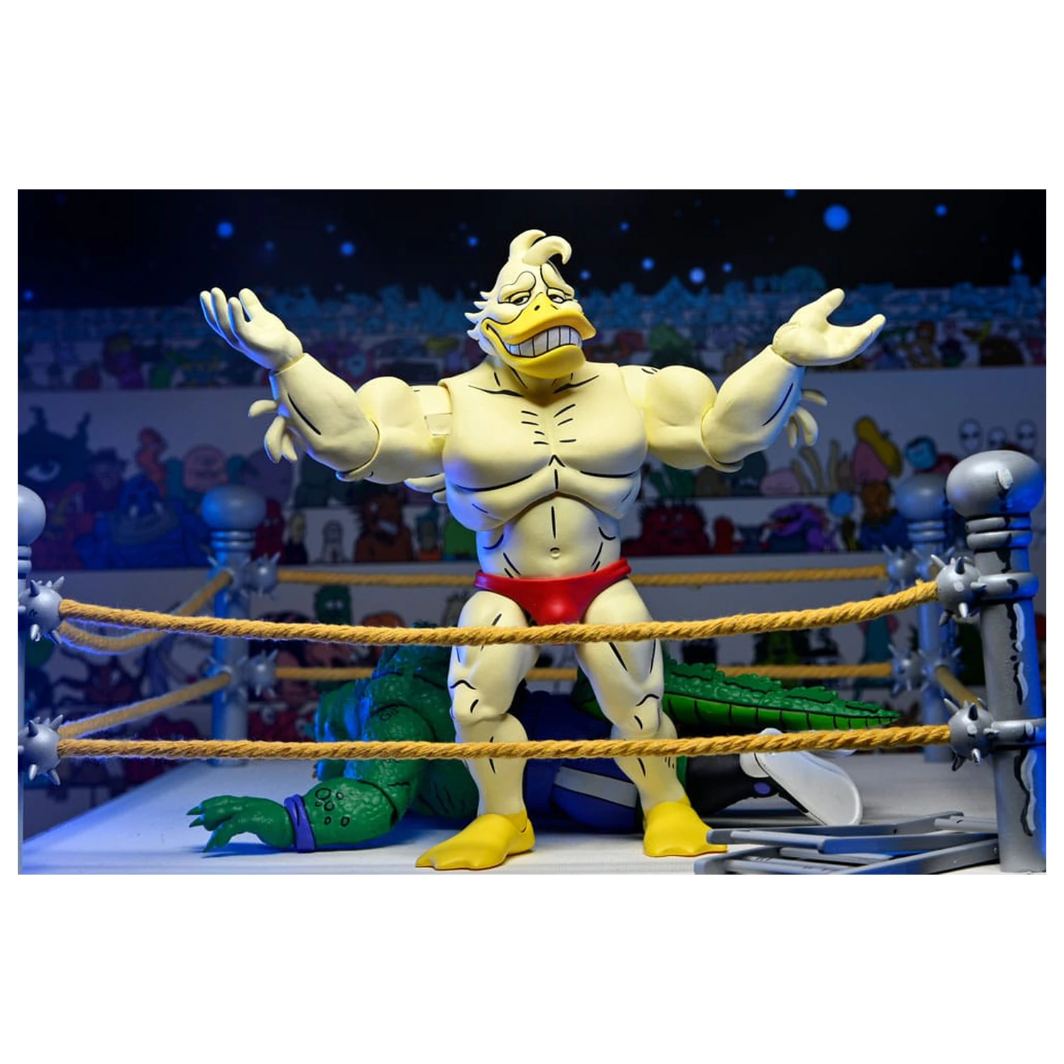 Teenage Mutant Ninja Turtles (Archie Comics) Action-Figur Stump Wrestling Ace Duck 18 cm Produktfoto