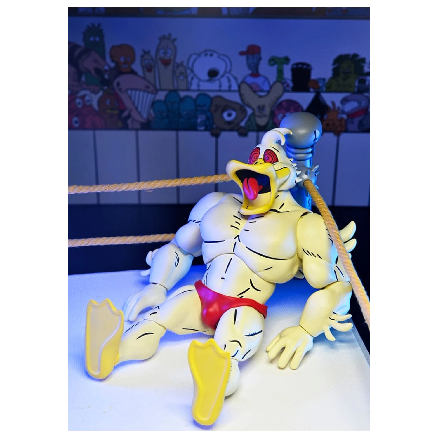 Teenage Mutant Ninja Turtles (Archie Comics) Action-Figur Stump Wrestling Ace Duck 18 cm Produktfoto