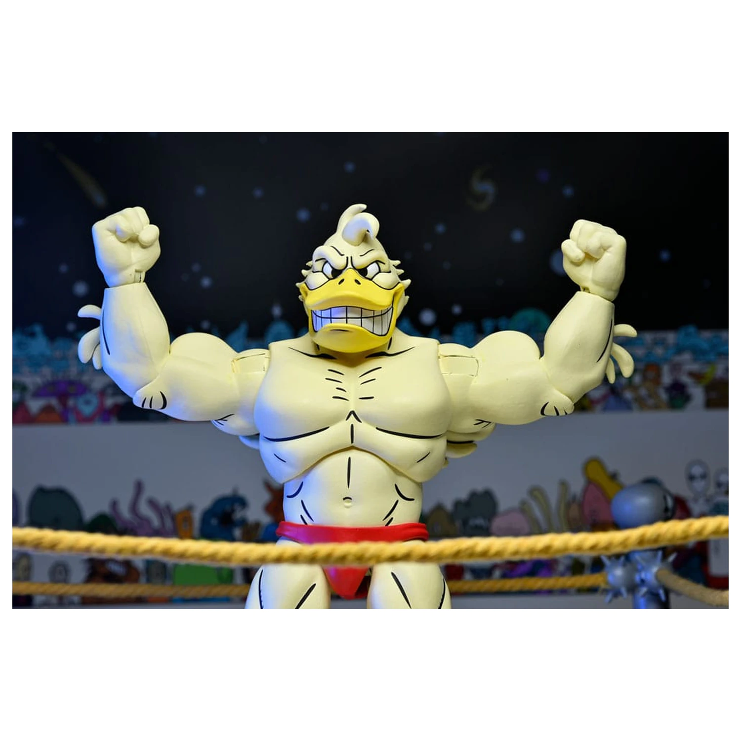 Teenage Mutant Ninja Turtles (Archie Comics) Action-Figur Stump Wrestling Ace Duck 18 cm Produktfoto