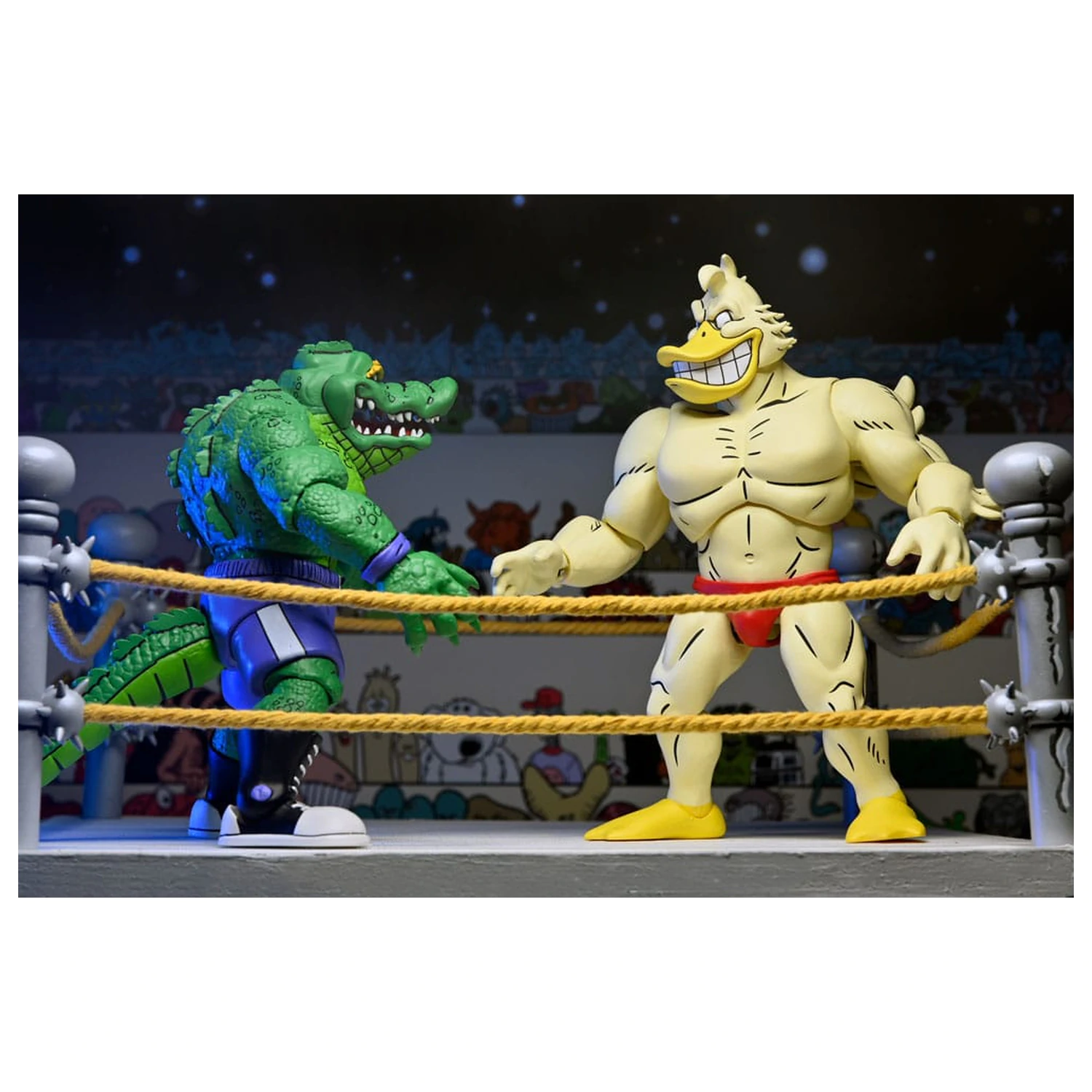 Teenage Mutant Ninja Turtles (Archie Comics) Action-Figur Stump Wrestling Ace Duck 18 cm Produktfoto