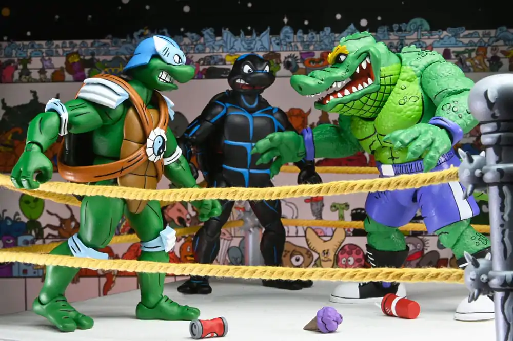 Teenage Mutant Ninja Turtles (Archie Comics) Actionfiguren 4er-Pack Stump Wrestling Turtles 18 cm termékfotó