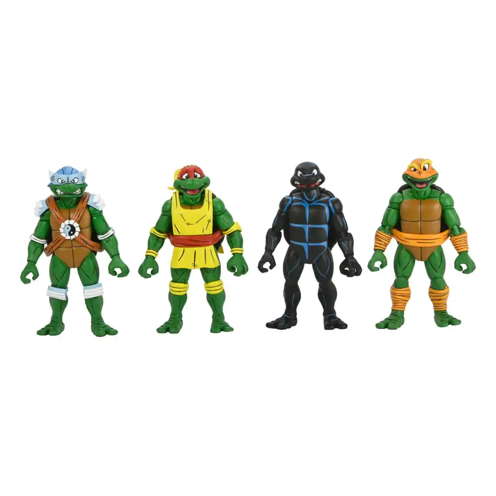 Teenage Mutant Ninja Turtles (Archie Comics) Actionfiguren 4er-Pack Stump Wrestling Turtles 18 cm termékfotó