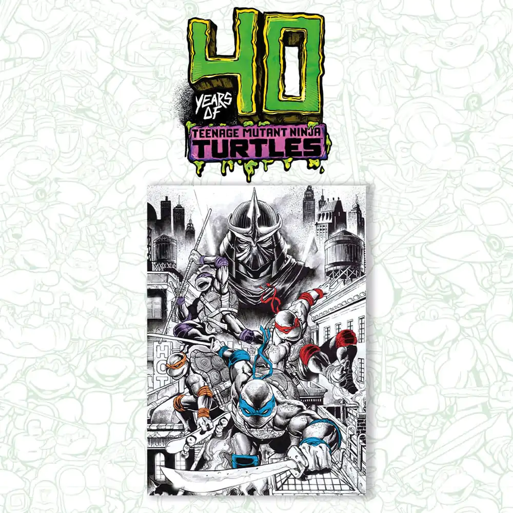 Teenage Mutant Ninja Turtles Kunstdruck 40th Anniversary Limited Edition 42 x 30 cm Produktfoto