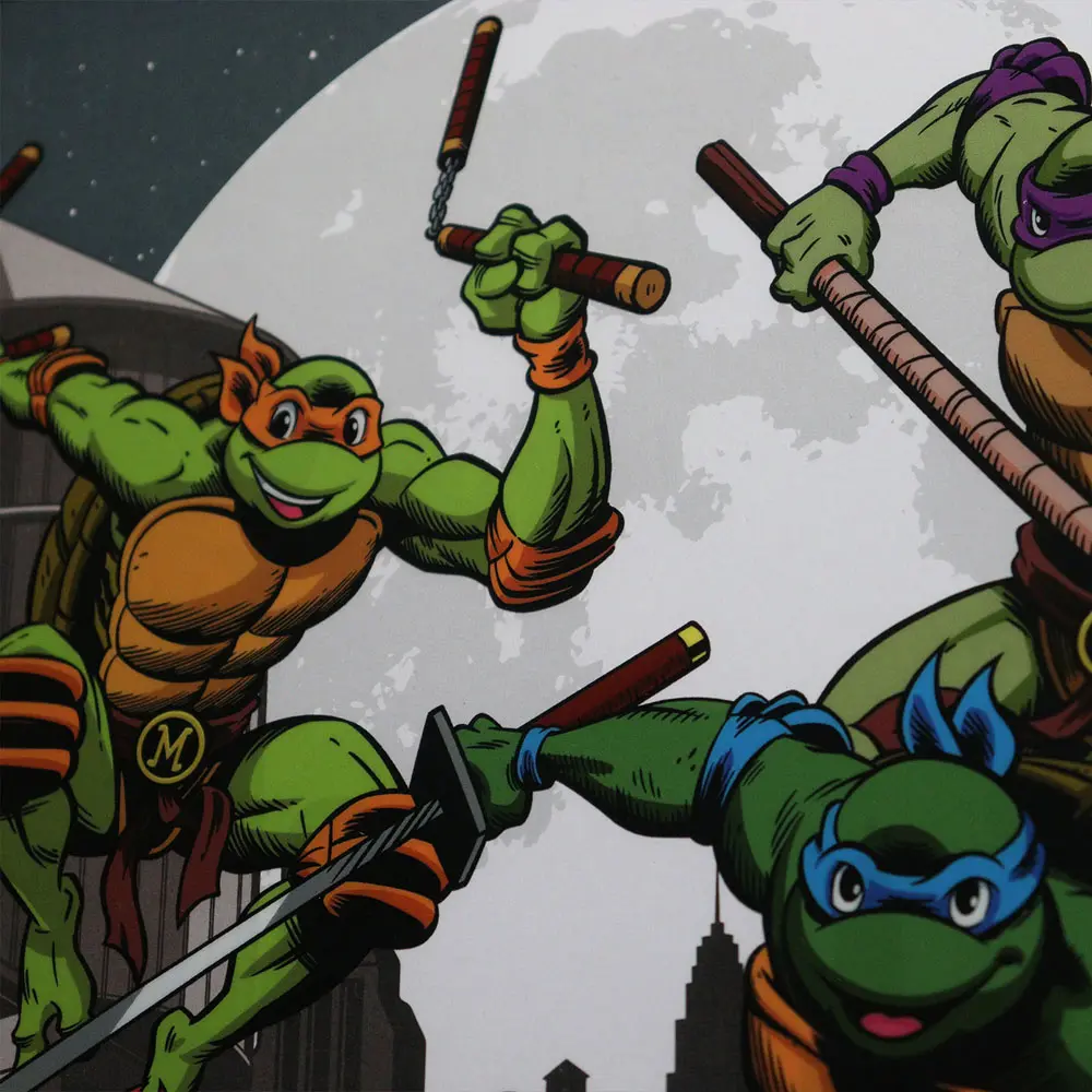Teenage Mutant Ninja Turtles Kunstdruck Limited Edition Fan-Cel 36 x 28 cm Produktfoto
