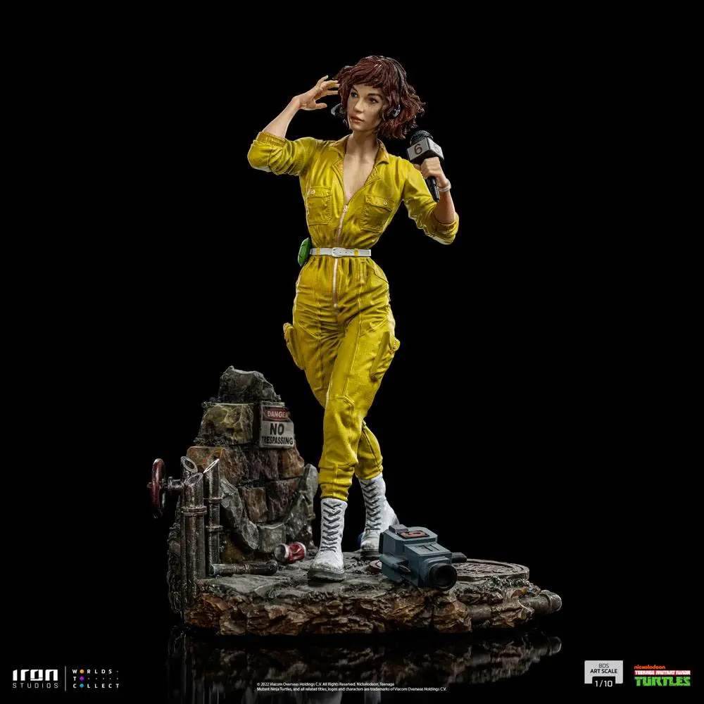 Teenage Mutant Ninja Turtles Art Scale Statue 1/10 April O'Neal 19 cm Produktfoto
