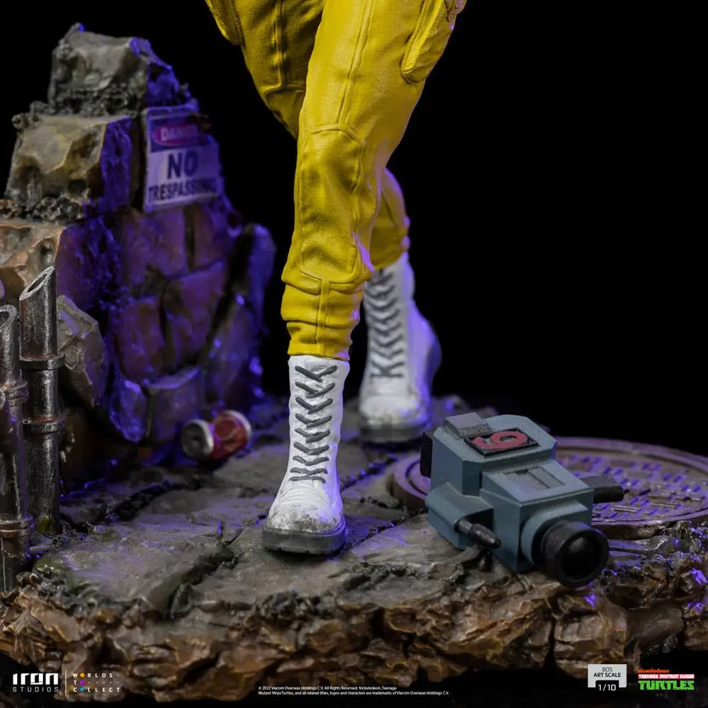Teenage Mutant Ninja Turtles Art Scale Statue 1/10 April O'Neal 19 cm Produktfoto