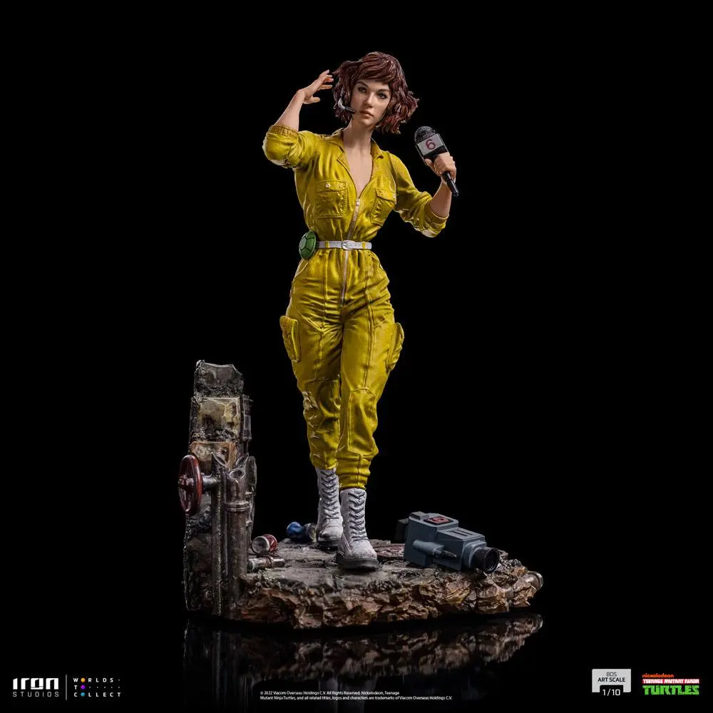 Teenage Mutant Ninja Turtles Art Scale Statue 1/10 April O'Neal 19 cm Produktfoto