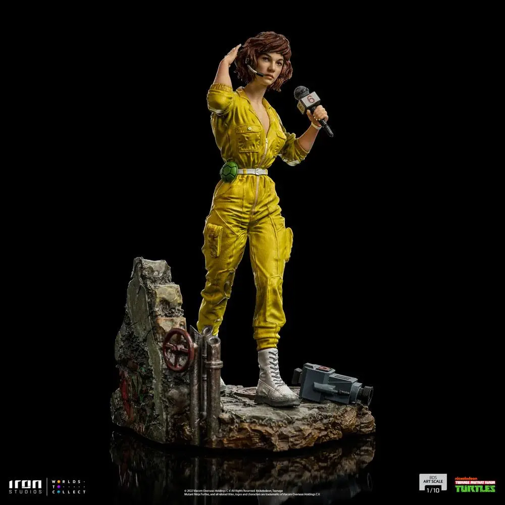 Teenage Mutant Ninja Turtles Art Scale Statue 1/10 April O'Neal 19 cm Produktfoto