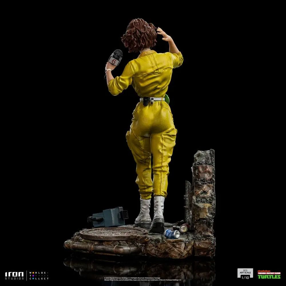 Teenage Mutant Ninja Turtles Art Scale Statue 1/10 April O'Neal 19 cm Produktfoto