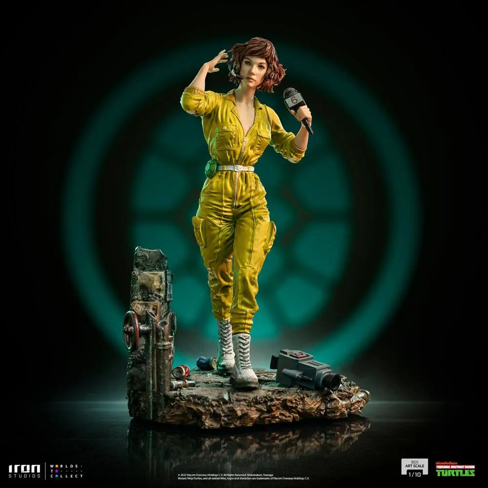 Teenage Mutant Ninja Turtles Art Scale Statue 1/10 April O'Neal 19 cm Produktfoto