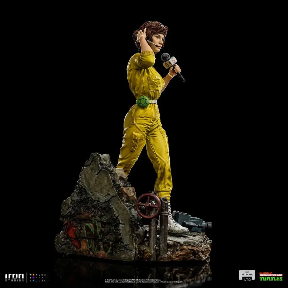 Teenage Mutant Ninja Turtles Art Scale Statue 1/10 April O'Neal 19 cm Produktfoto