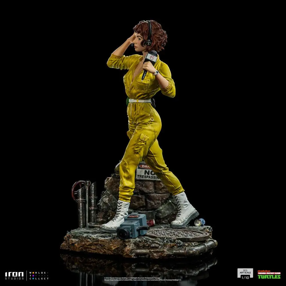 Teenage Mutant Ninja Turtles Art Scale Statue 1/10 April O'Neal 19 cm Produktfoto
