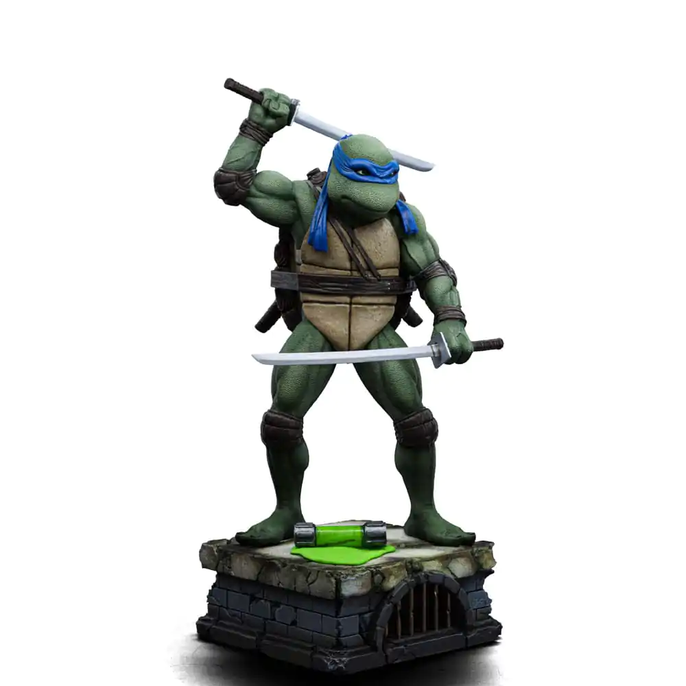 Teenage Mutant Ninja Turtles Art Scale Statue 1/10 Leonardo 21 cm termékfotó