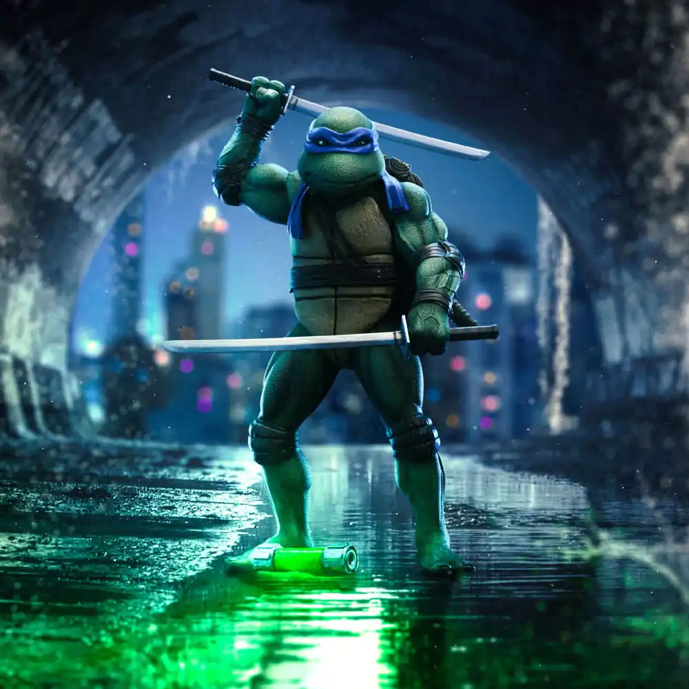 Teenage Mutant Ninja Turtles Art Scale Statue 1/10 Leonardo 21 cm termékfotó