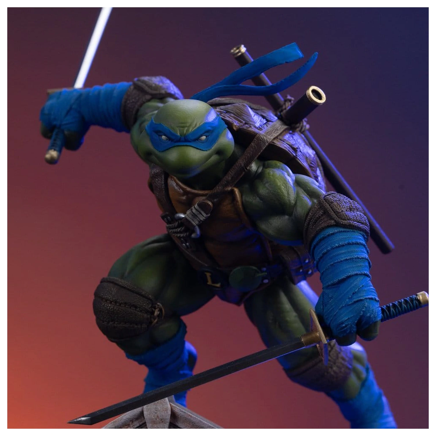 Teenage Mutant Ninja Turtles Art Scale Statue 1/10 Leonardo Unleashed 22 cm Produktfoto