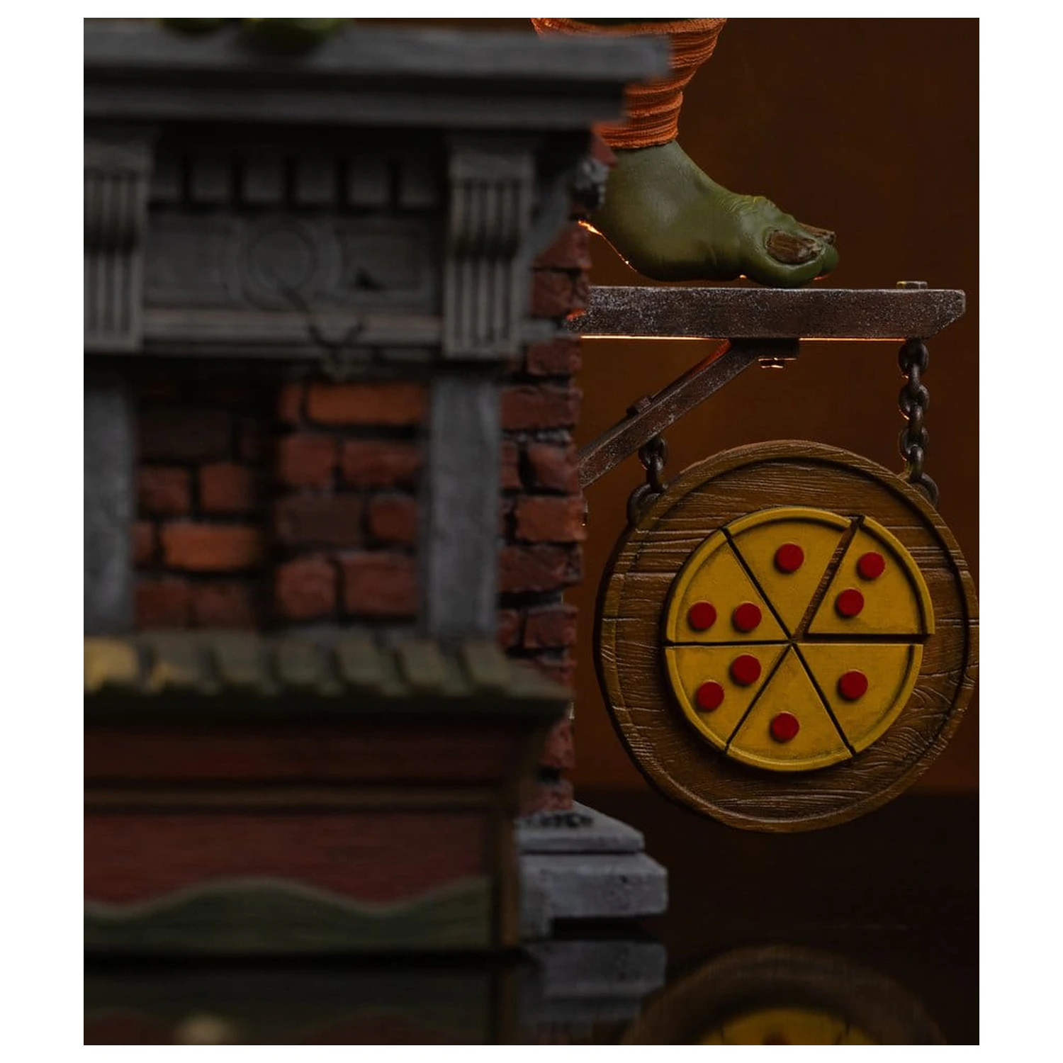 Teenage Mutant Ninja Turtles Art Scale Statue 1/10 Michelangelo Unleashed 24 Zentimeter Produktfoto
