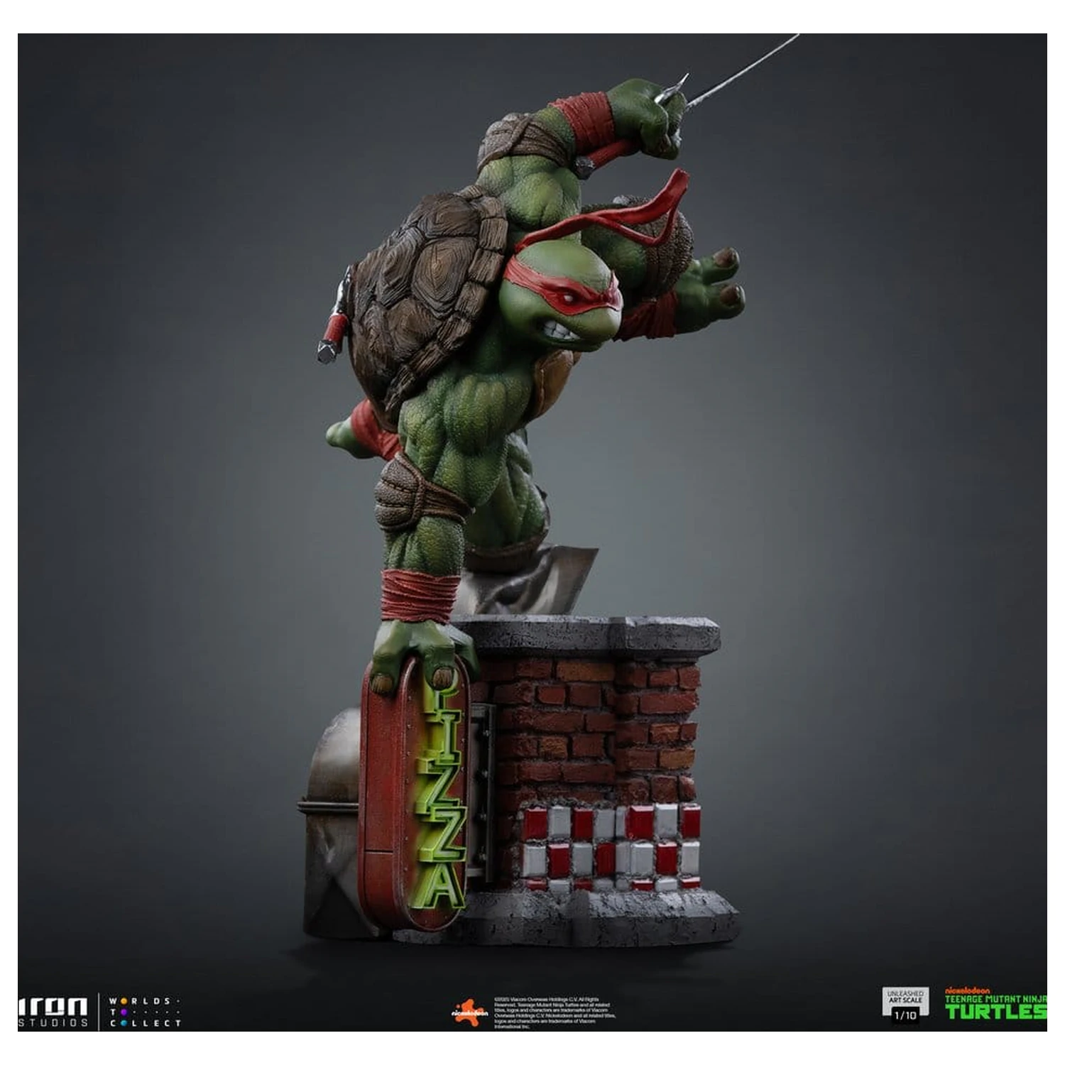 Teenage Mutant Ninja Turtles Art Scale Statue 1/10 Raphael 24 cm Produktfoto