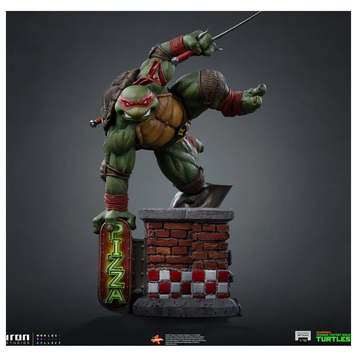 Teenage Mutant Ninja Turtles Art Scale Statue 1/10 Raphael 24 cm Produktfoto