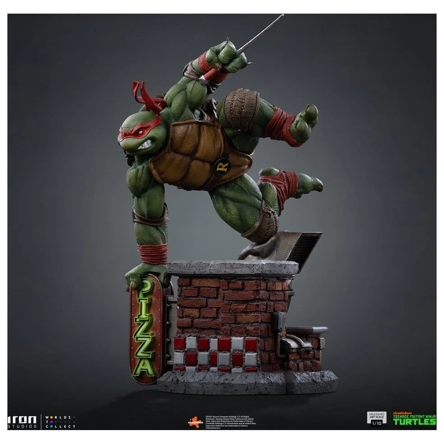 Teenage Mutant Ninja Turtles Art Scale Statue 1/10 Raphael 24 cm Produktfoto