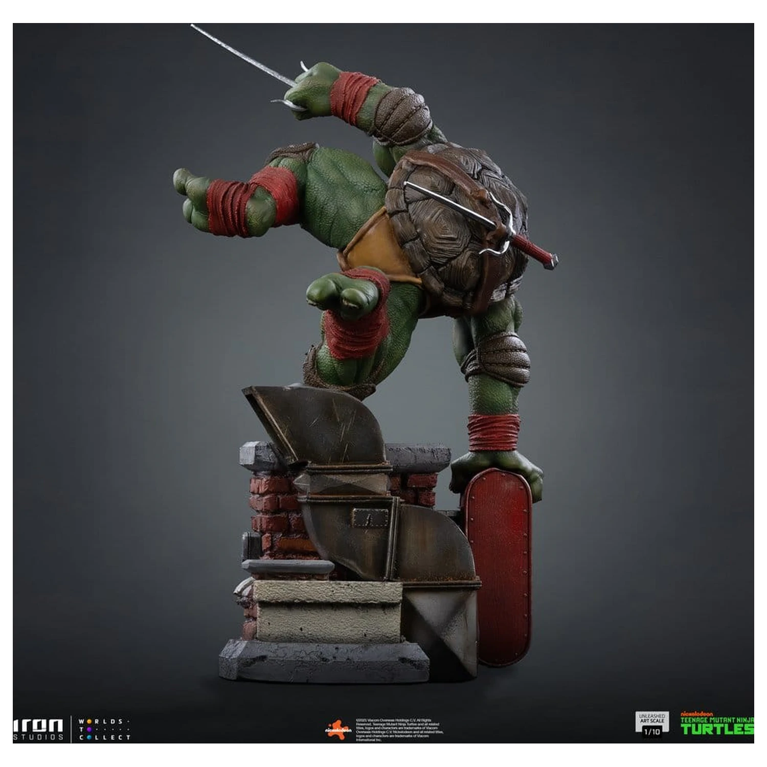 Teenage Mutant Ninja Turtles Art Scale Statue 1/10 Raphael 24 cm Produktfoto