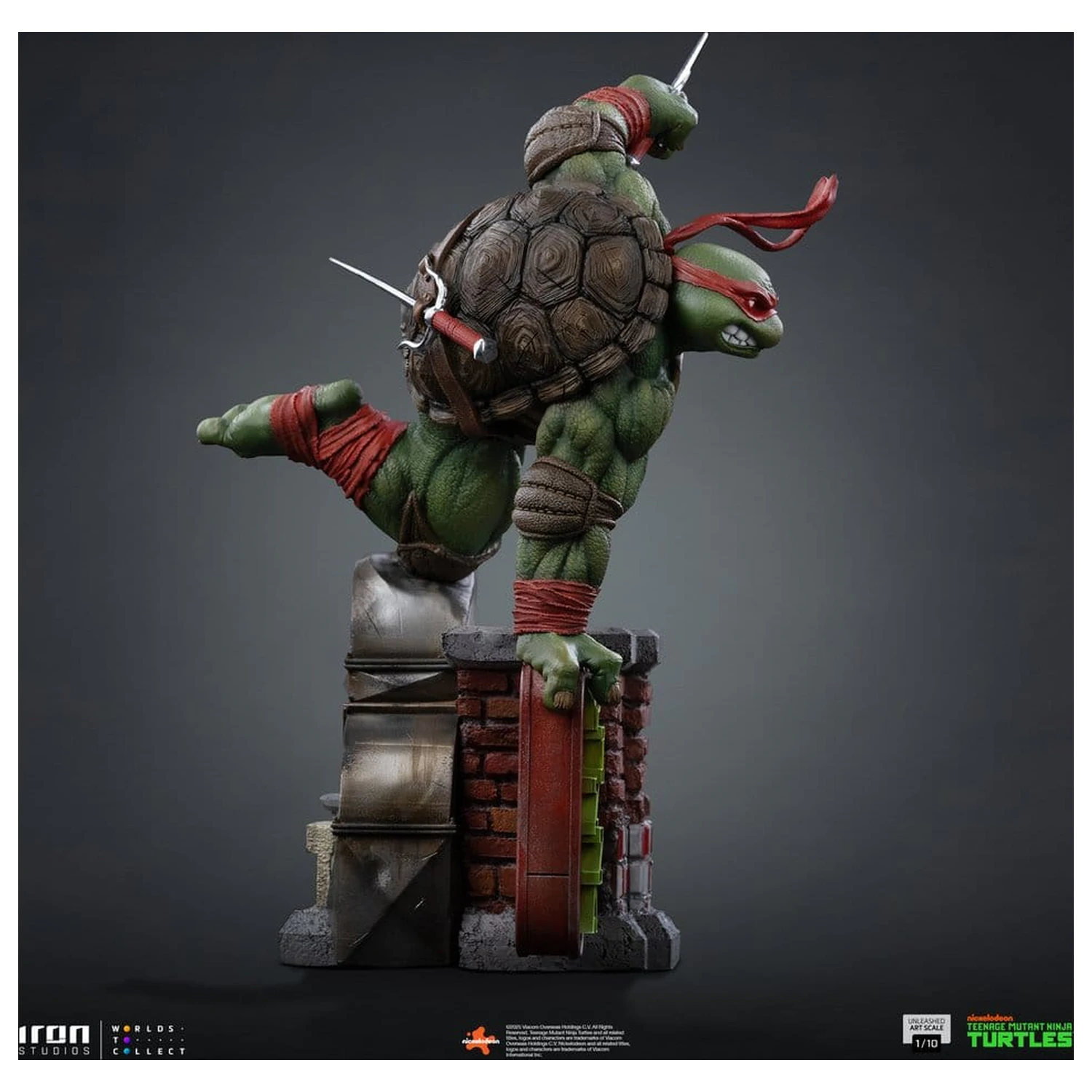 Teenage Mutant Ninja Turtles Art Scale Statue 1/10 Raphael 24 cm Produktfoto