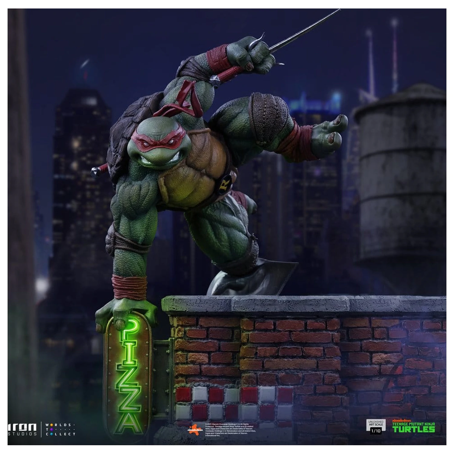 Teenage Mutant Ninja Turtles Art Scale Statue 1/10 Raphael 24 cm Produktfoto