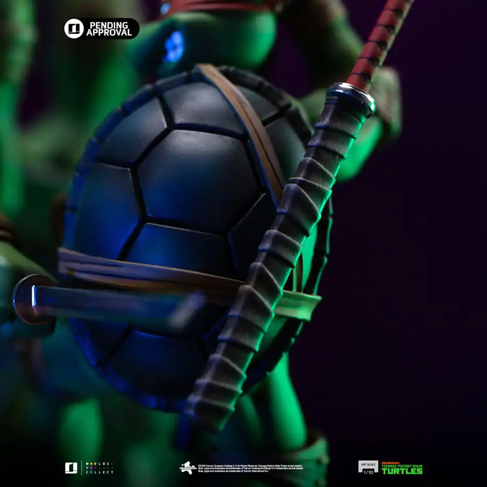 Teenage Mutant Ninja Turtles Art Scale Statue 1/10 Teenage Mutant Ninja Turtles Kevin Eastman Version 24 cm Produktfoto