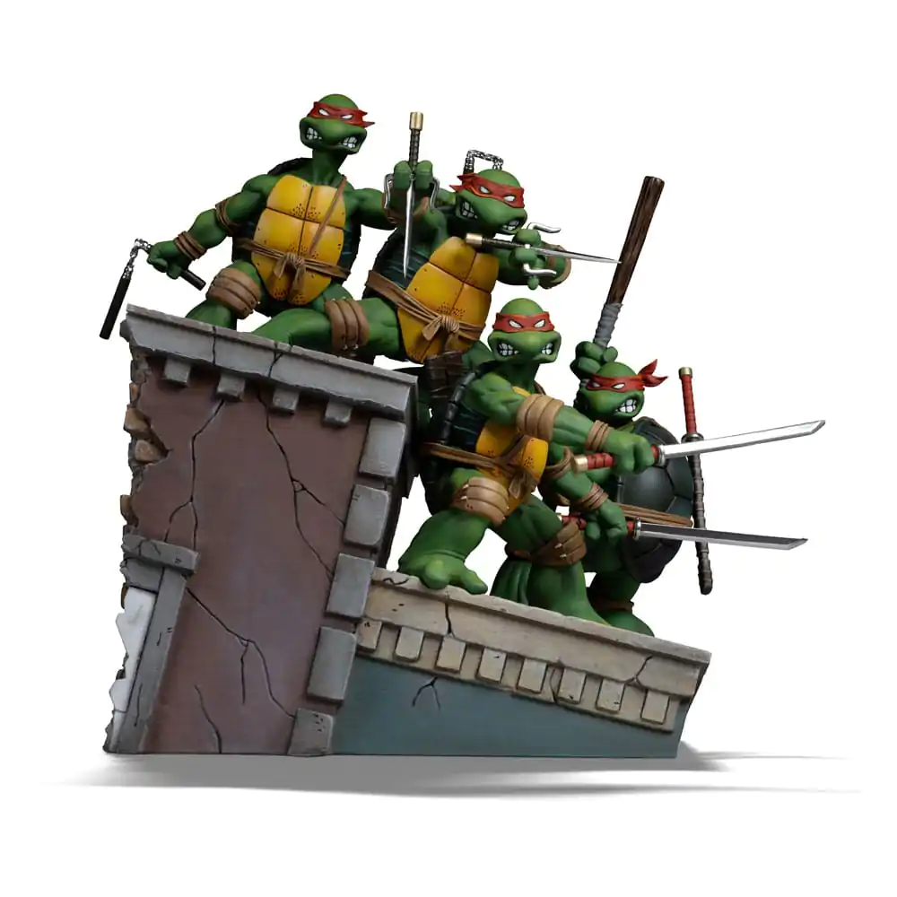 Teenage Mutant Ninja Turtles Art Scale Statue 1/10 Teenage Mutant Ninja Turtles Kevin Eastman Version 24 cm Produktfoto