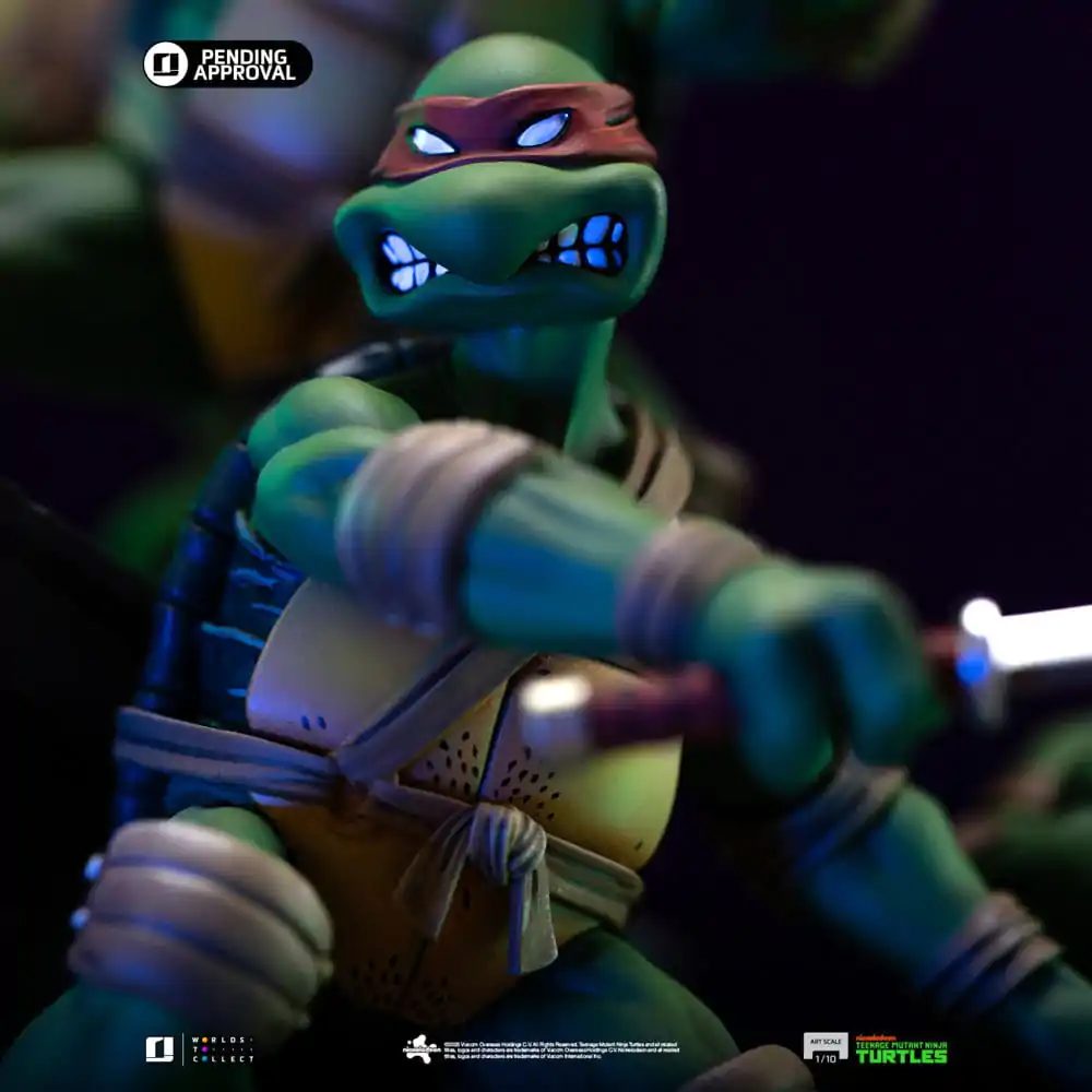 Teenage Mutant Ninja Turtles Art Scale Statue 1/10 Teenage Mutant Ninja Turtles Kevin Eastman Version 24 cm Produktfoto