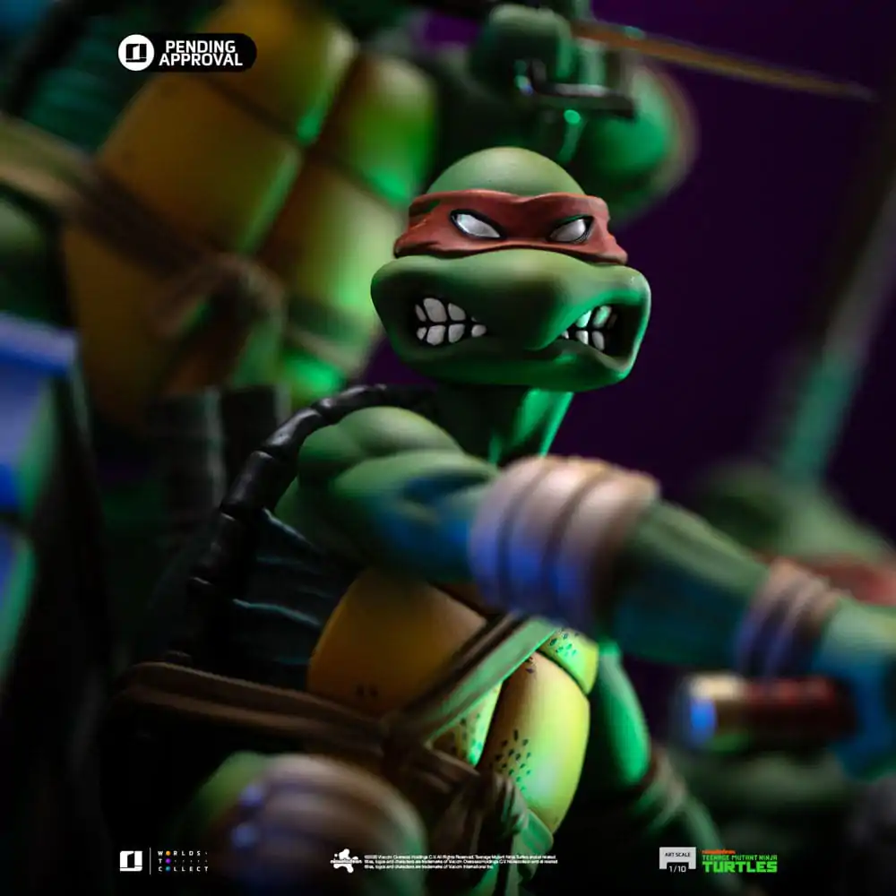 Teenage Mutant Ninja Turtles Art Scale Statue 1/10 Teenage Mutant Ninja Turtles Kevin Eastman Version 24 cm Produktfoto