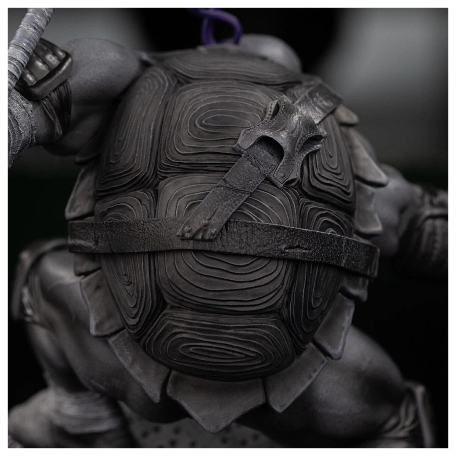Teenage Mutant Ninja Turtles Art Scale Statue 1/10 Donatello Black and White Variant 26 cm Produktfoto