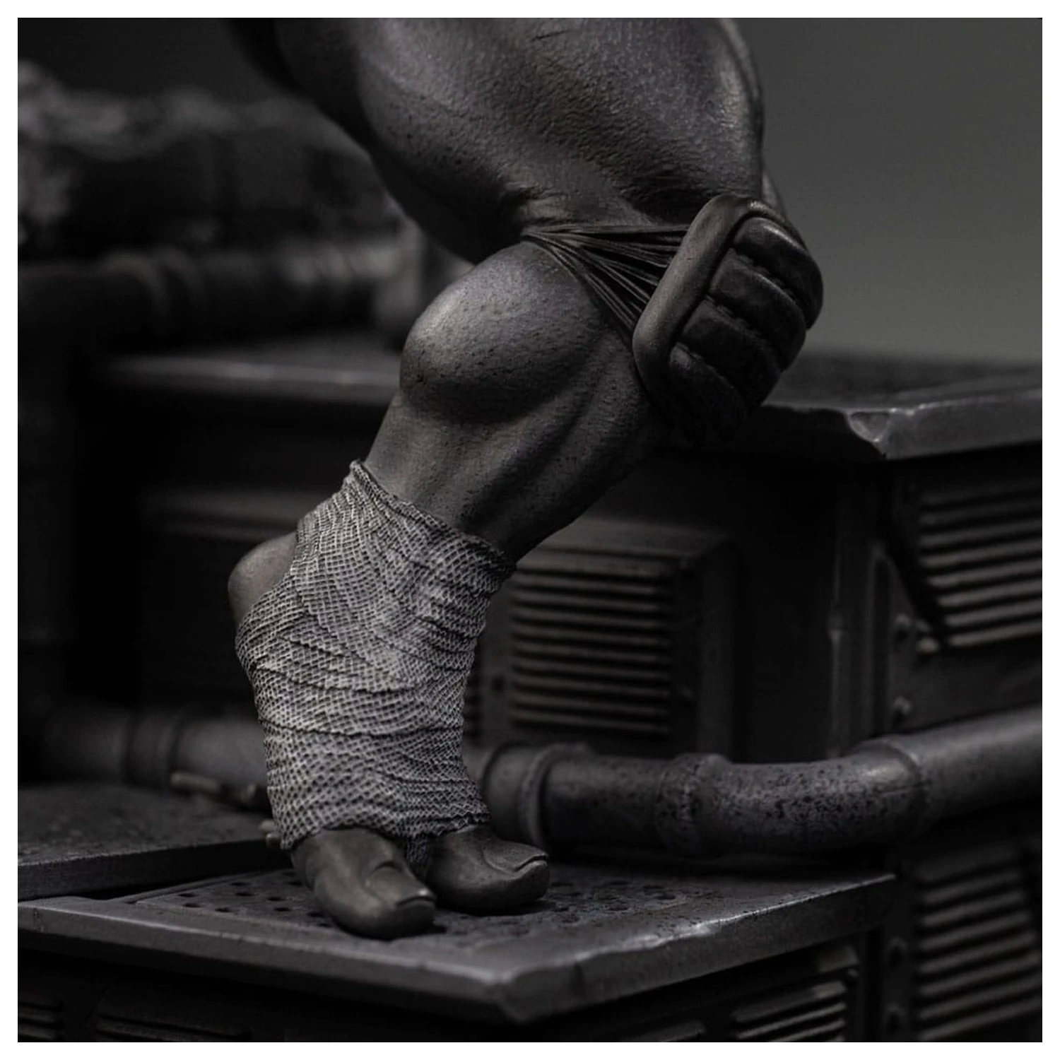 Teenage Mutant Ninja Turtles Art Scale Statue 1/10 Donatello Black and White Variant 26 cm Produktfoto