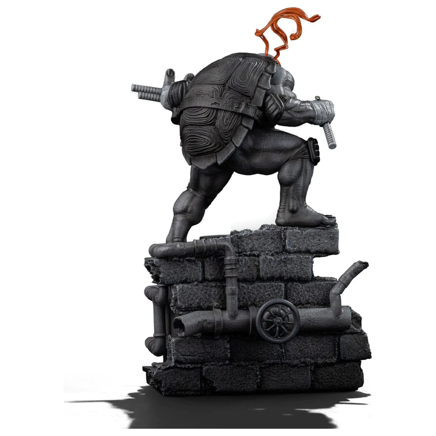 Teenage Mutant Ninja Turtles Art Scale Statue 1/10 Michelangelo Black and White Variant 26 cm Produktfoto