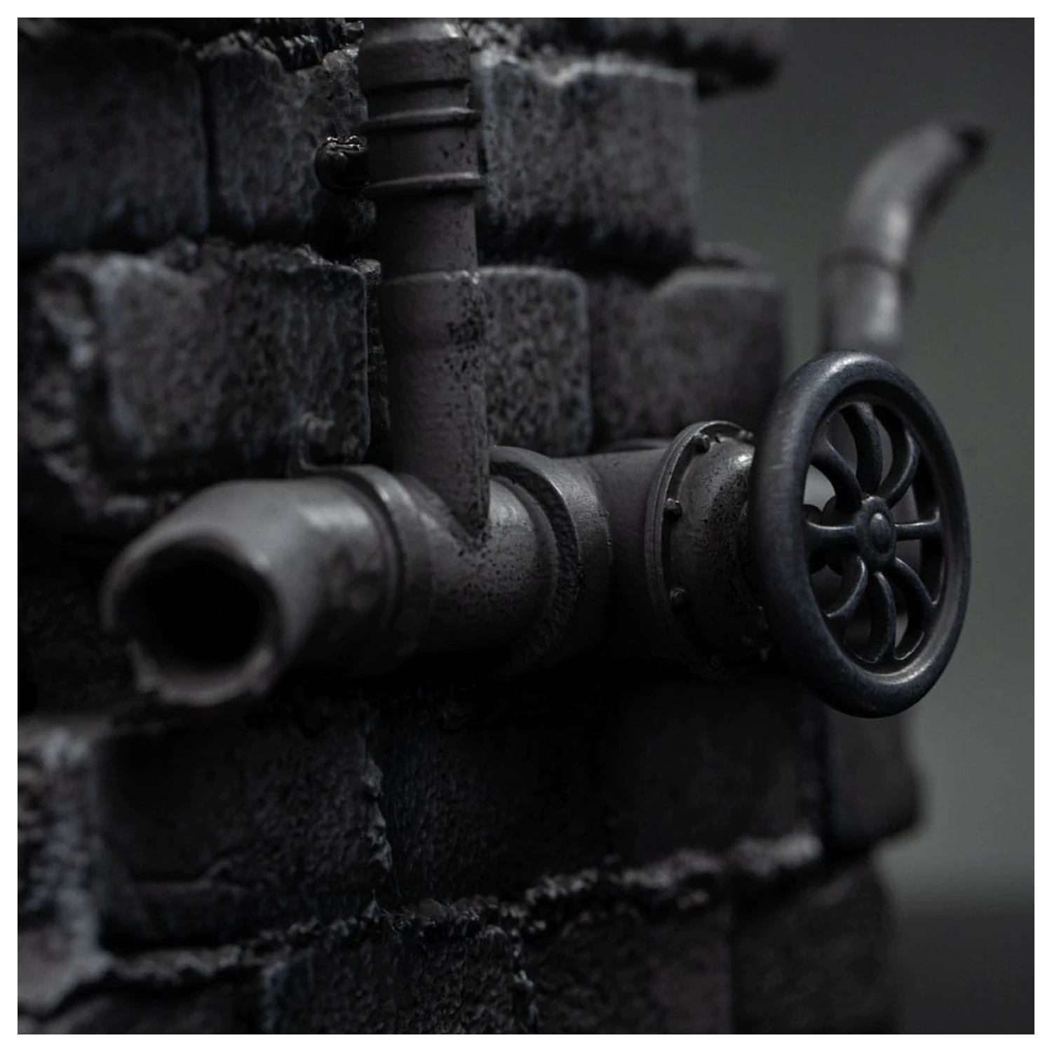 Teenage Mutant Ninja Turtles Art Scale Statue 1/10 Michelangelo Black and White Variant 26 cm Produktfoto