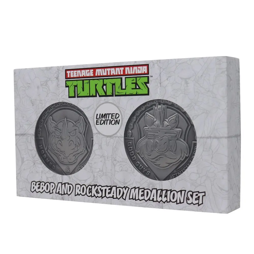 Teenage Mutant Ninja Turtles Medaillen-Set Bad Guys Limited Edition Produktfoto