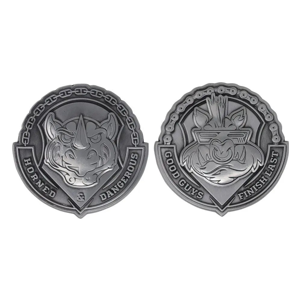 Teenage Mutant Ninja Turtles Medaillen-Set Bad Guys Limited Edition Produktfoto