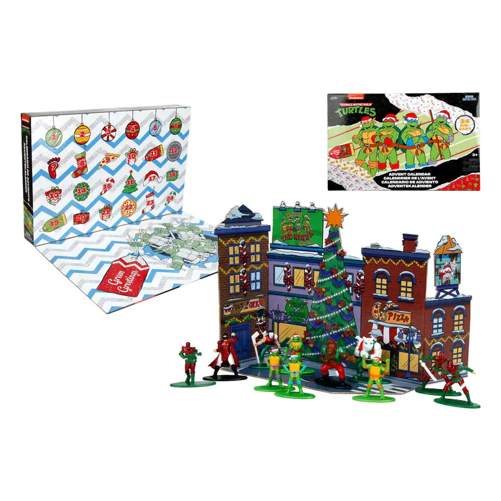 Teenage Mutant Ninja Turtles Diecast Minifiguren Adventskalender Holiday 2024 termékfotó