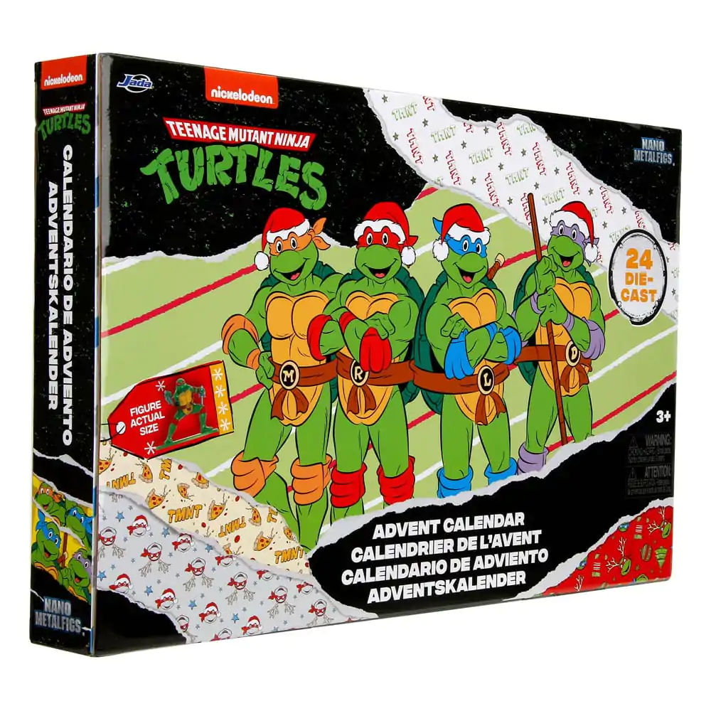 Teenage Mutant Ninja Turtles Diecast Minifiguren Adventskalender Holiday 2024 termékfotó