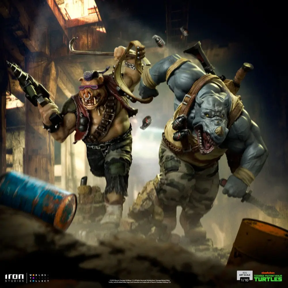 Teenage Mutant Ninja Turtles BDS Art Scale Statue 1/10 Bebop 23 cm Produktfoto