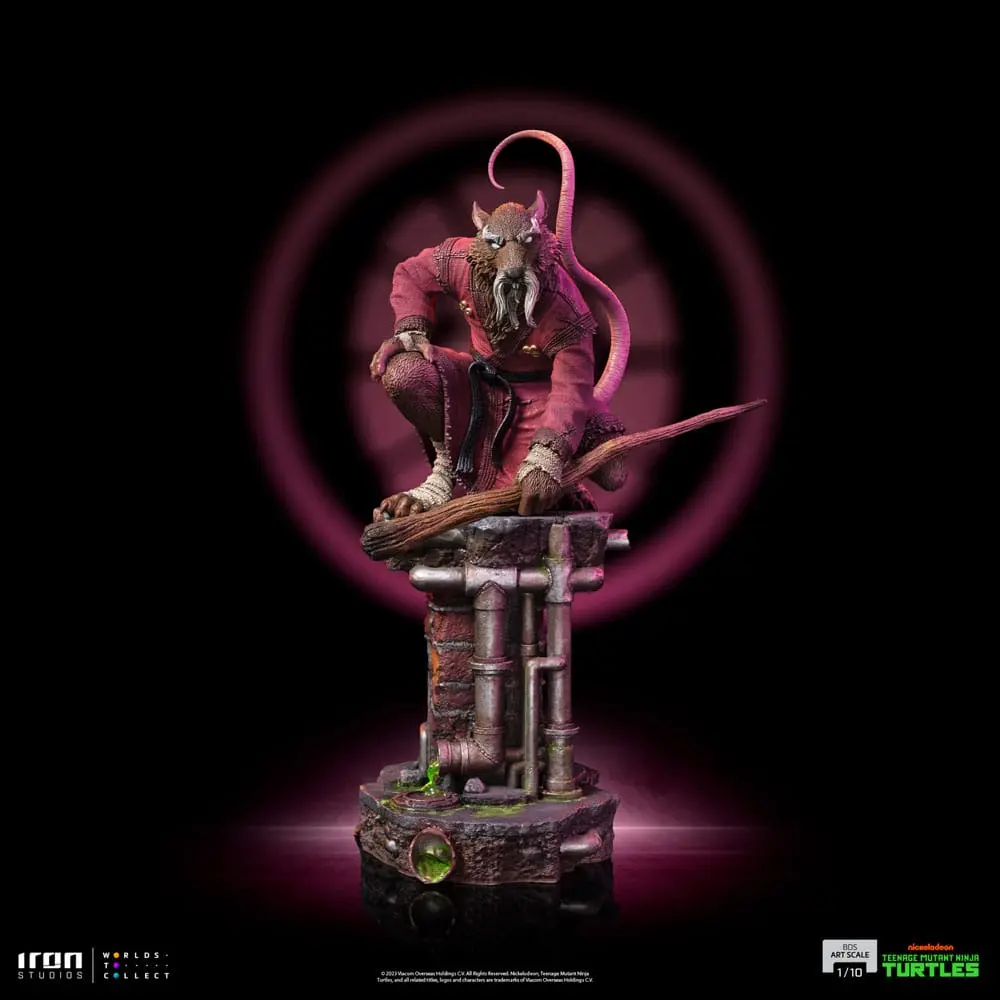 Teenage Mutant Ninja Turtles BDS Art Scale Statue 1/10 Master Splinter 24 cm Produktfoto