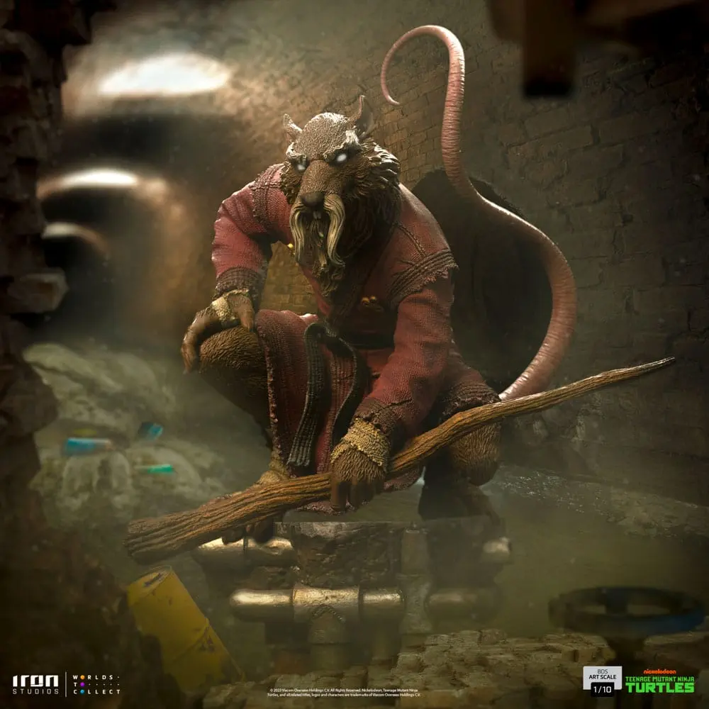 Teenage Mutant Ninja Turtles BDS Art Scale Statue 1/10 Master Splinter 24 cm Produktfoto