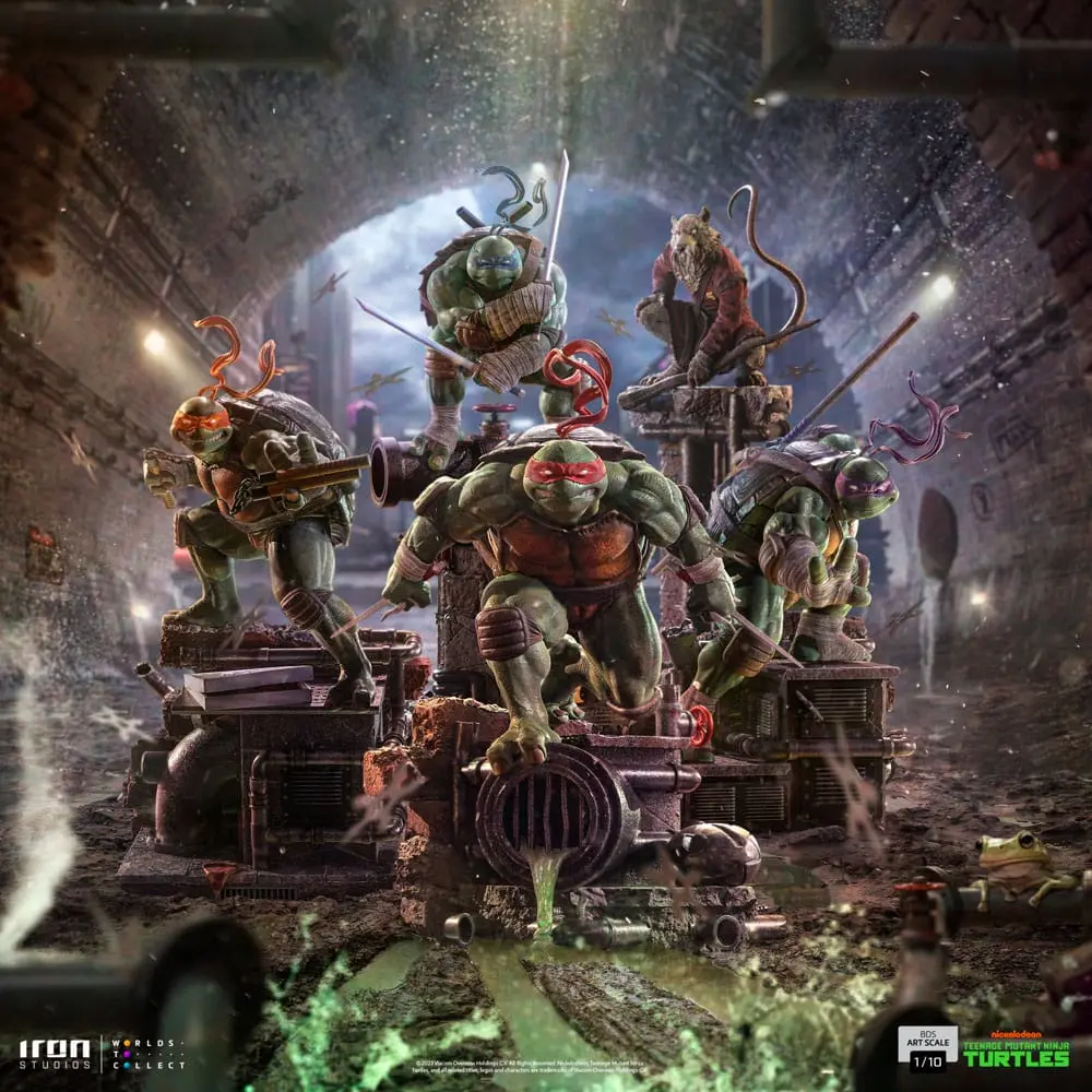 Teenage Mutant Ninja Turtles BDS Art Scale Statue 1/10 Master Splinter 24 cm Produktfoto