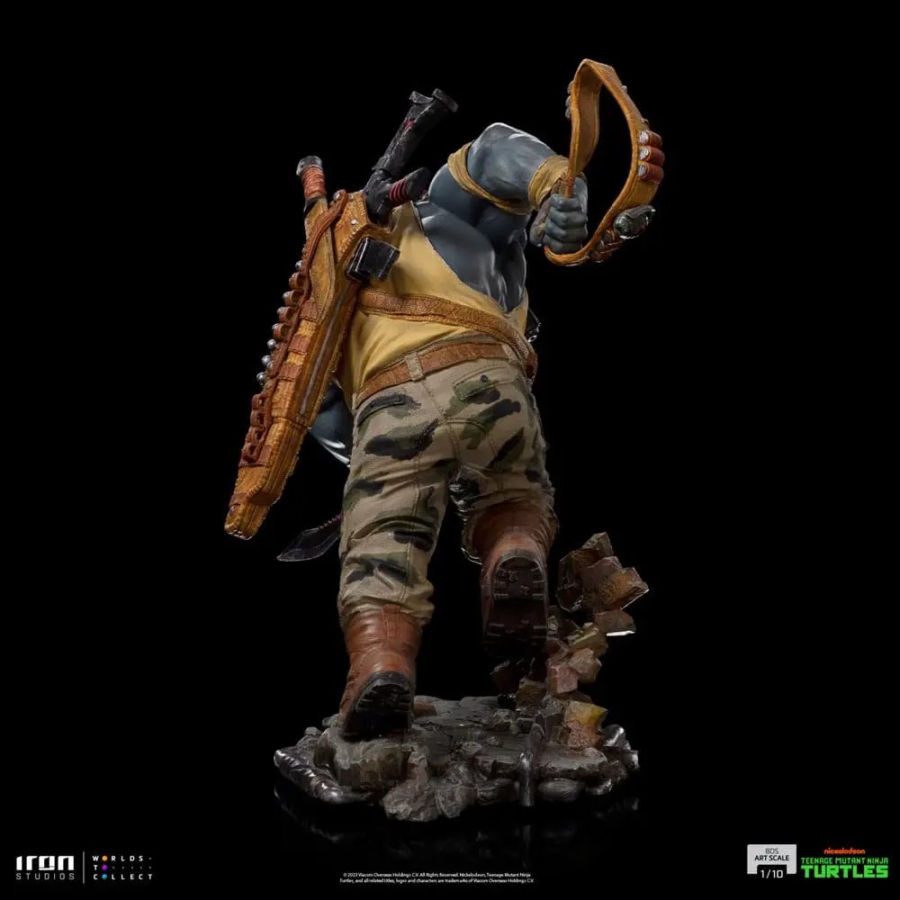 Teenage Mutant Ninja Turtles BDS Art Scale Statue 1/10 Rocksteady 24 cm Produktfoto
