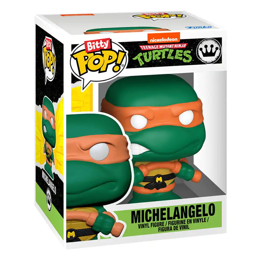Teenage Mutant Ninja Turtles Bitty Funko POP! Bitty Box Display mit 2 Vinyl Figuren Sewer Lair Produktfoto